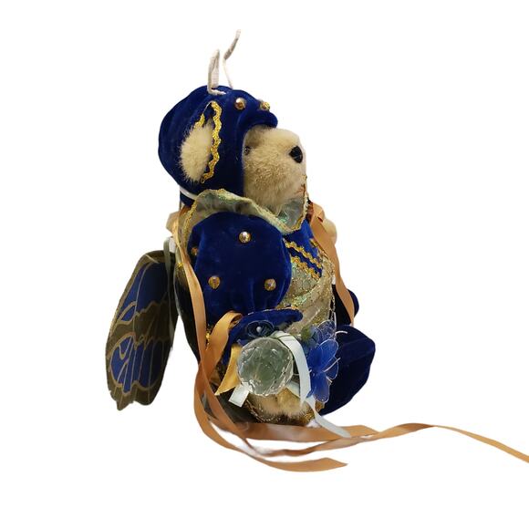 Limited Edition Vintage Muffy VanderBear Butterfly Bear 1991 w Stand - Picture 10 of 16